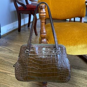 Monsac Leather Handbag